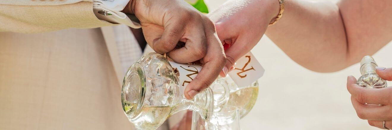 Originele trouwceremonie